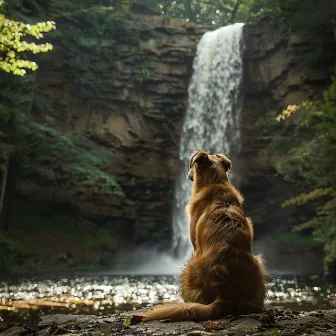 Relajación Para Perros Con Cascada: Sonidos Naturales Para Calmar Y Reconfortar by Sonidos de corrientes de agua blanda