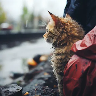 La Acogedora Cadencia Del Gato En La Lluvia: Música Para Aliviar El Estrés by Las Gatitas