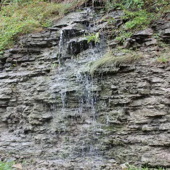 Soothing Waterfalls by Unknown Artist