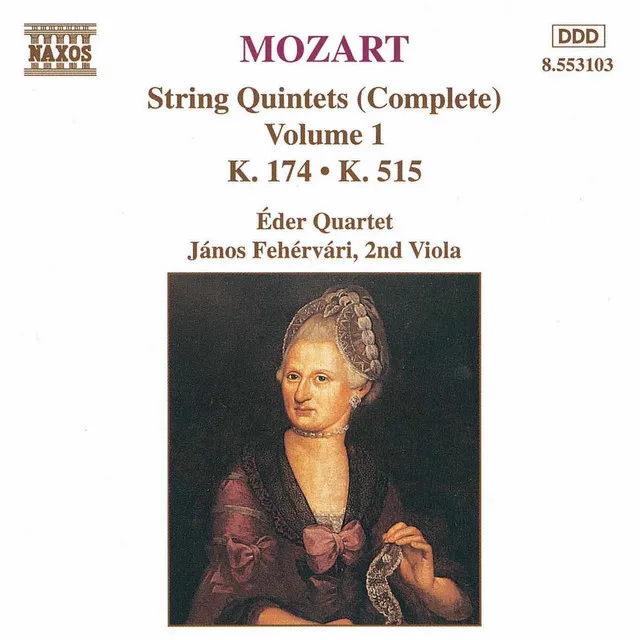 String Quintet No. 3 in C Major, K. 515: III. Menuetto: Allegretto