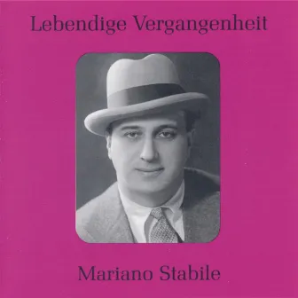 Lebendige Vergangenheit - Mariano Stabile by Mariano Stabile