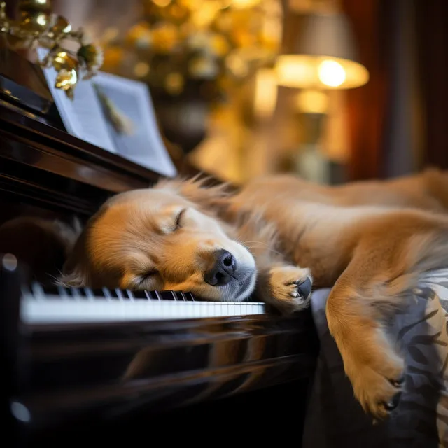 Campanas De Perros Jugando Con Pianos