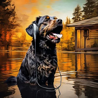 Dog Dreams by the River: River Tail-wagging Harmony by Dog Therapy Zone