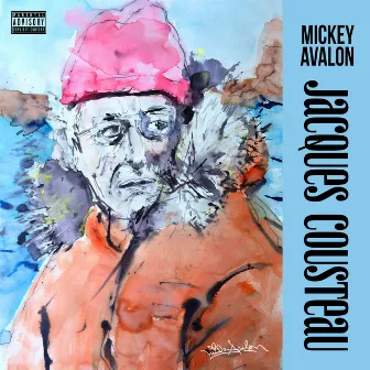 Jacques Cousteau by Mickey Avalon