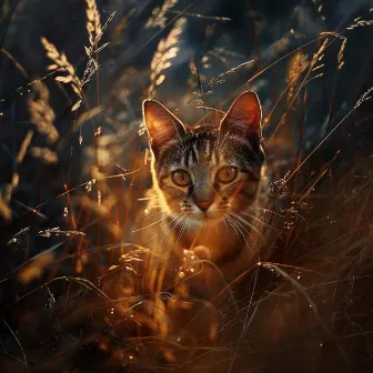 Cats' Fire Serenade: Soothing Music for Feline Friends by Dreamscape Dreams