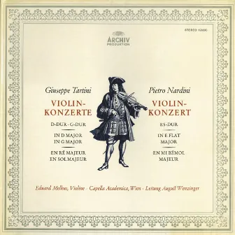 Tartini: Violin Concertos In D Major & G Major / Nardini: Sonata In D Major; Violin Concerto In E Flat Major by August Wenzinger