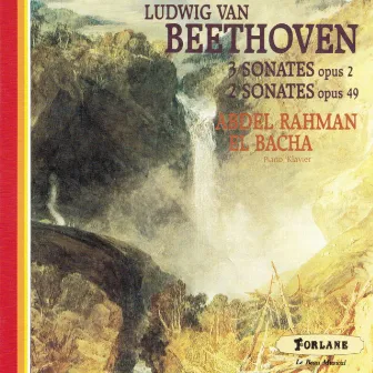 Ludwig Van Beethoven : Trois sonates Op. 2 - Deux sonates Op. 49 by Abdel Rahman El Bacha