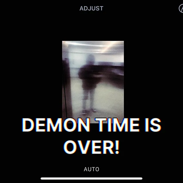 DEMON TIME IS OVER!