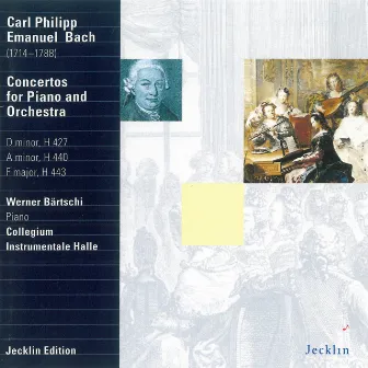 Carl Philipp Emanuel Bach: Concertos for Piano and Orchestra by Werner Bartschi