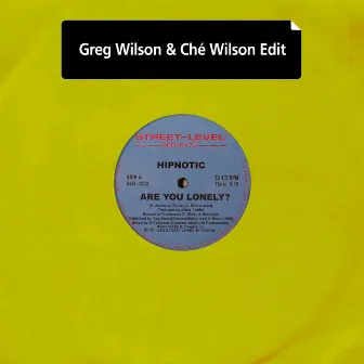 Are You Lonely? (Greg Wilson & Che Wilson Mix) by Ché Wilson