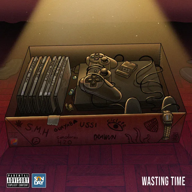 wasting time