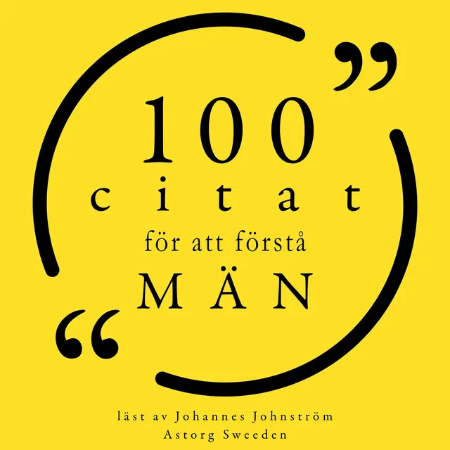 Chapter 1.6 - 100 citat för att förstå män