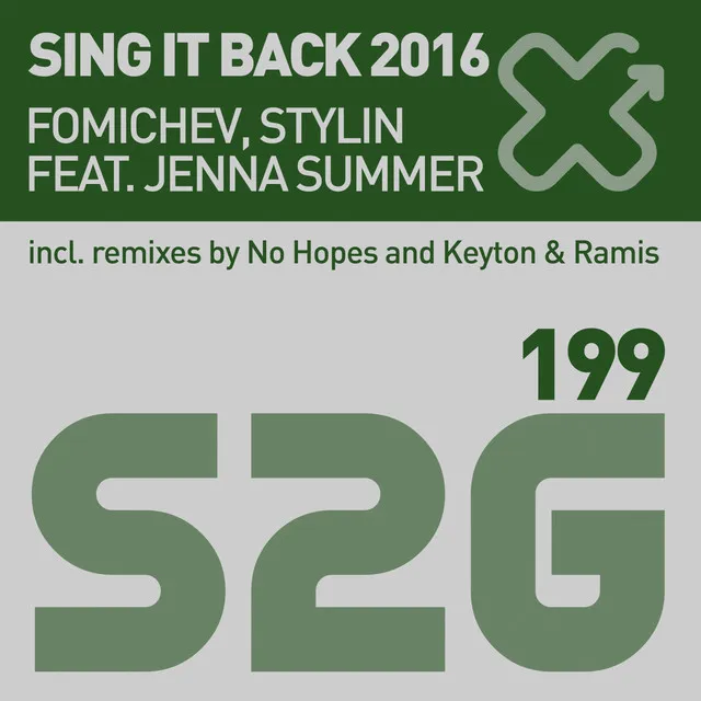 Sing It Back 2016 - Radio Edit