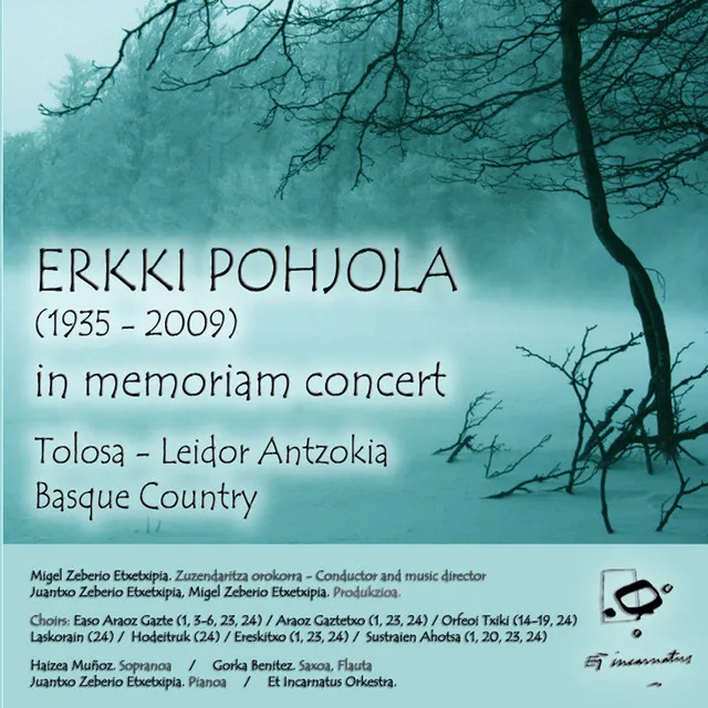 Erkki Pohjola. In Memoriam Concert