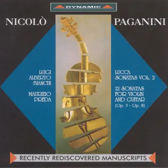 Paganini: Lucca Sonatas, Vol. 2 by Maurizio Preda