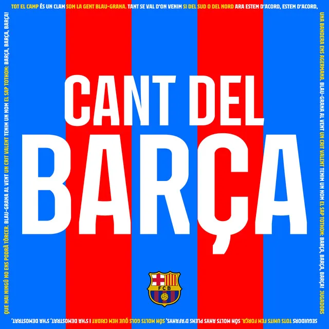 Cant del Barça - Himne Oficial FC Barcelona