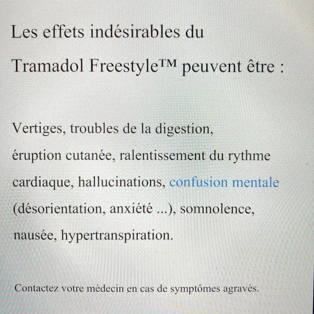 TRAMADOL FREESTYLE