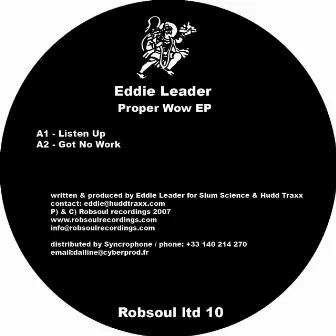 Proper Wow EP by Eddie Leader