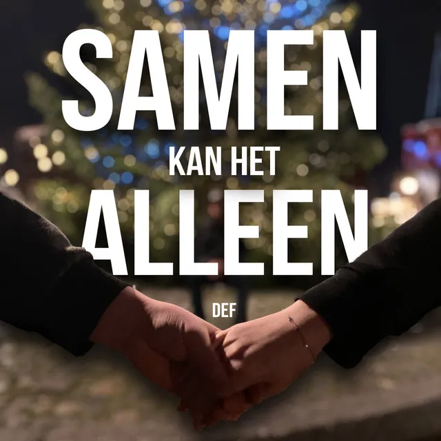 samen kan het alleen