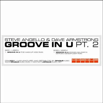 Groove In U Pt. 2 by Dave Armstrong