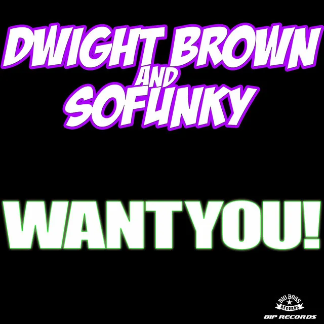 Want You - Dwight Brown, Rob Boskamp and Sofunky Remix