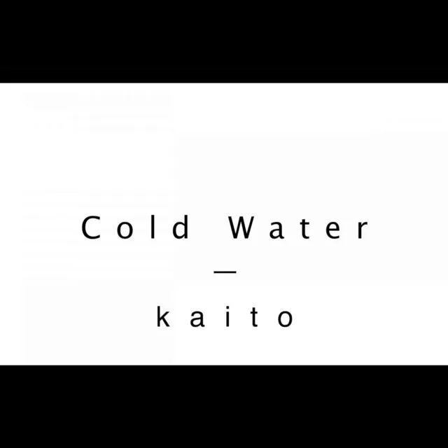 Cold Water - Cover