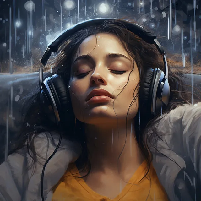 Relaxing Raindrops: Binaural Water Cadence