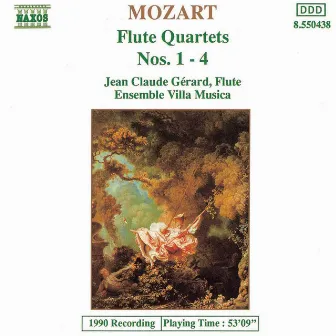 Mozart: Flute Quartets Nos. 1- 4 by Jean-Claude Gérard