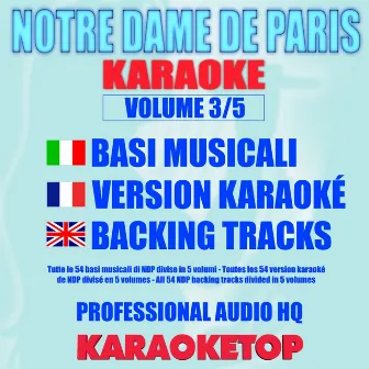 Notre Dame De Paris Karaoke, Vol. 3/5 by Unknown Artist