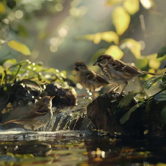 Calming Binaural Nature: Creek Birds and Serene Waters by Soothing Friends