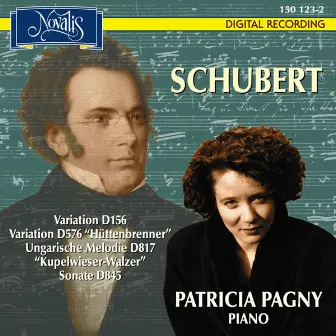 Schubert: Variationen D156/Variationen D576 (Hüttenbrenner)/Ungarische Melodie D817 (Kupelwieser-Walzer)/Sonate D845 by Patricia Pagny