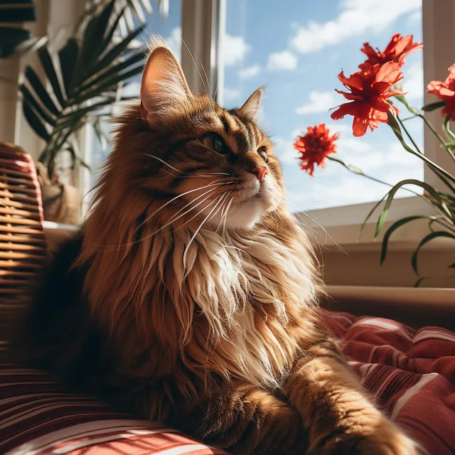 Aria De La Serenidad De La Siesta Felina