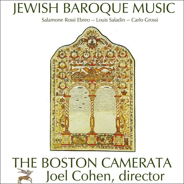 Jewish Baroque Music: Compositions By Salamone Rossi Ebreo, Carlo Grossi, And Louis Saladin