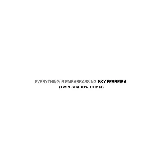 Everything Is Embarrassing (Twin Shadow Remix)