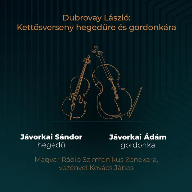 Kettősverseny hegedűre és gordonkára: II. Adagio