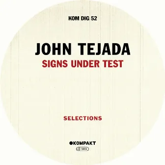 Signs Under Test - Selections by John Tejada