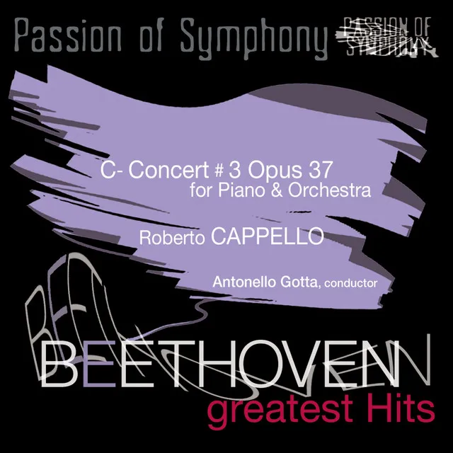 Concert N.3 for Piano & Orchestra in C minor, Op. 37 : Allegro con brio