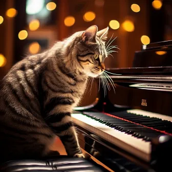 Feline Melodies: Gentle Piano Music by Worship Music Piano