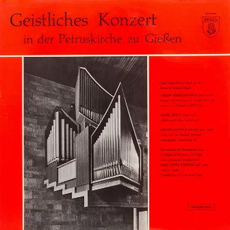 Geistliches Konzert in der Petruskirche zu Giessen by Hans Georg Bertram