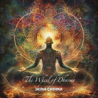 The Wheel of Dharma by Jaina Chihna