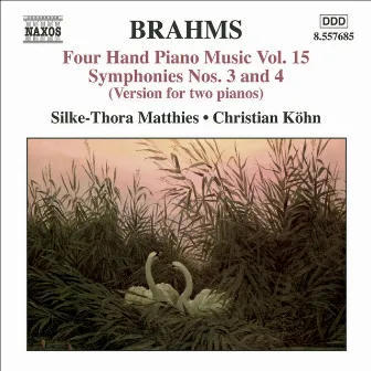 Brahms: Four-Hand Piano Music, Vol. 15 by Silke-Thora Matthies