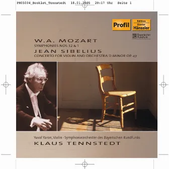 Mozart: Symphony No. 1 and 32 / Sibelius: Violin Concerto, Op. 47 by Yuval Yaron