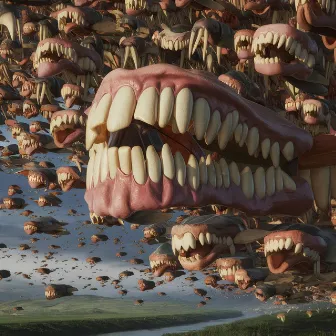 Swarm of teeth by Koma