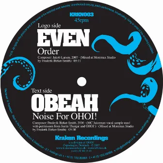 Order / Noise for Ohoi! by Even