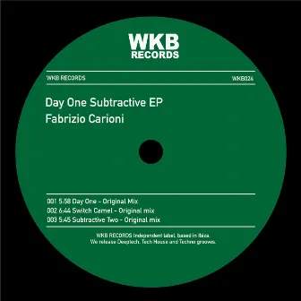 Day One Subtractive EP by Fabrizio Carioni