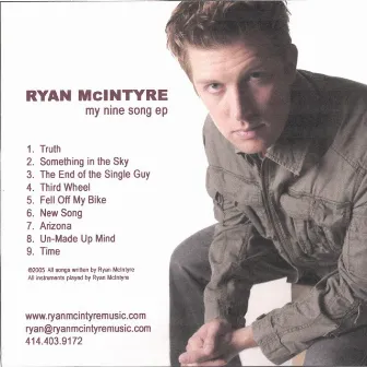 My 9 Song EP by Ryan McIntyre