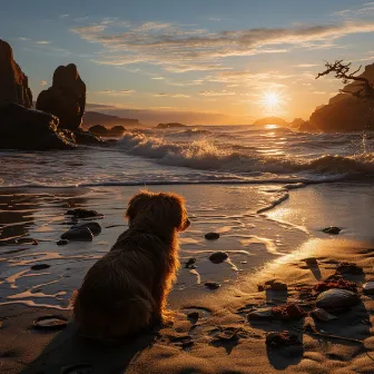 Serenidad Canina: Oasis Musical A Orillas Del Arroyo by Sueños musicales con cachorros