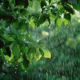 Lluvia Binaural Yoga: Melodías Calmantes by Sonidos desde arriba