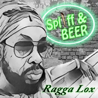 Spliff and Beer by Unknown Artist