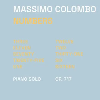 Numbers, Op. 717 by Massimo Colombo